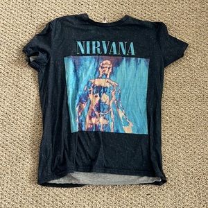 Retro Heart Shaped Box Nirvana Tee